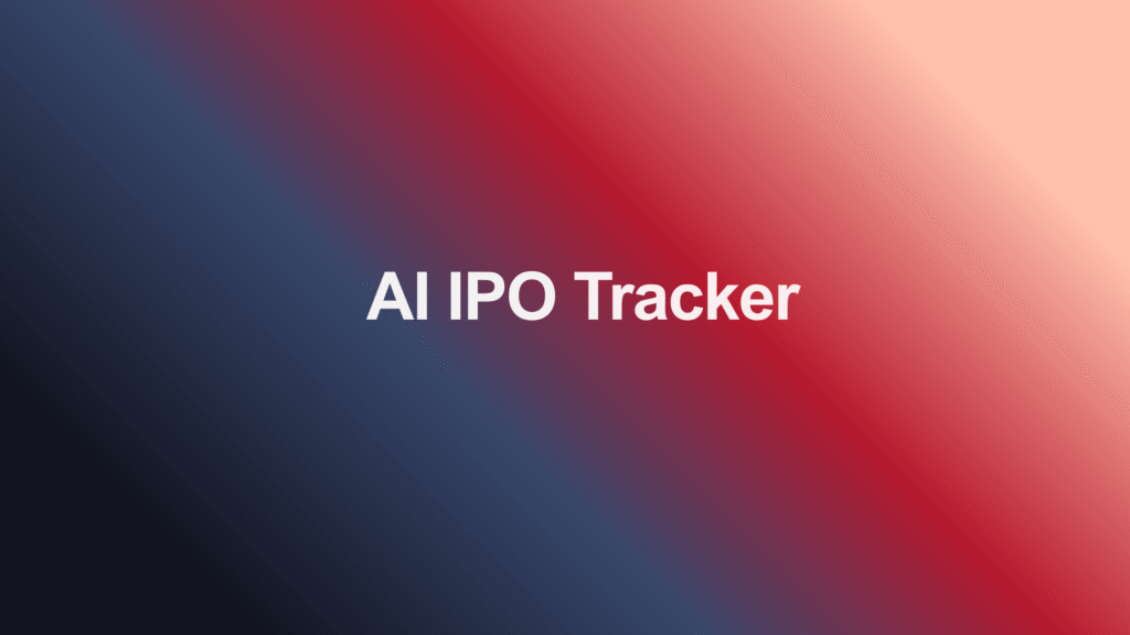 AI IPO Tracker